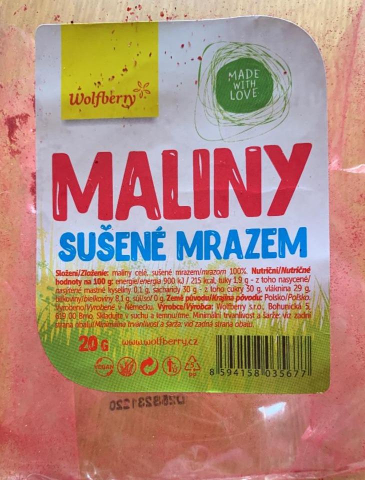 Fotografie - Maliny sušené mrazem Wolfberry