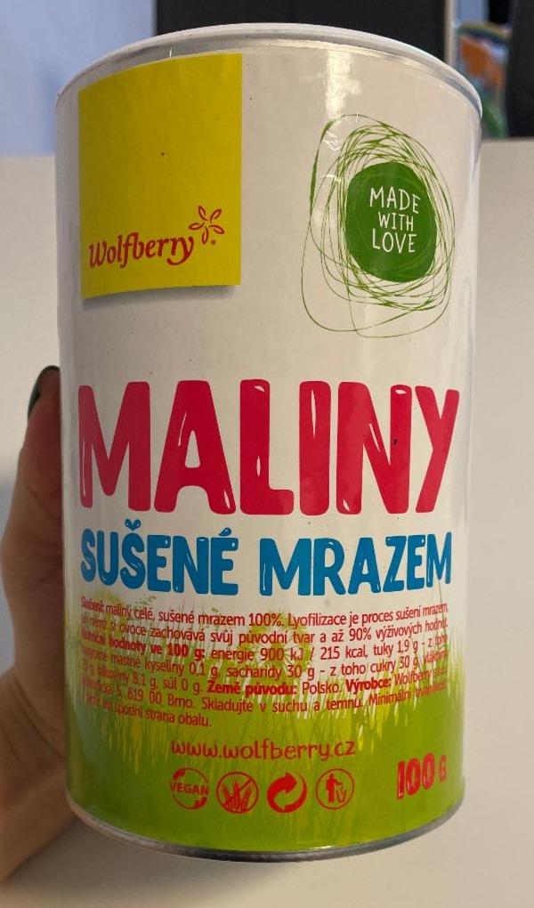 Fotografie - Maliny sušené mrazem Wolfberry