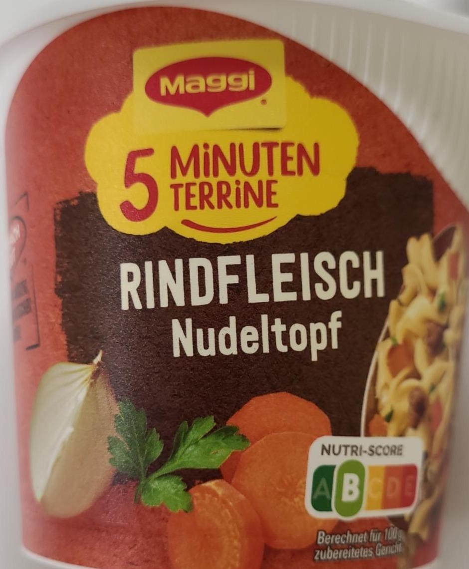 Fotografie - 5 Minuten Terrine Rindfleisch Nudeltopf Maggi