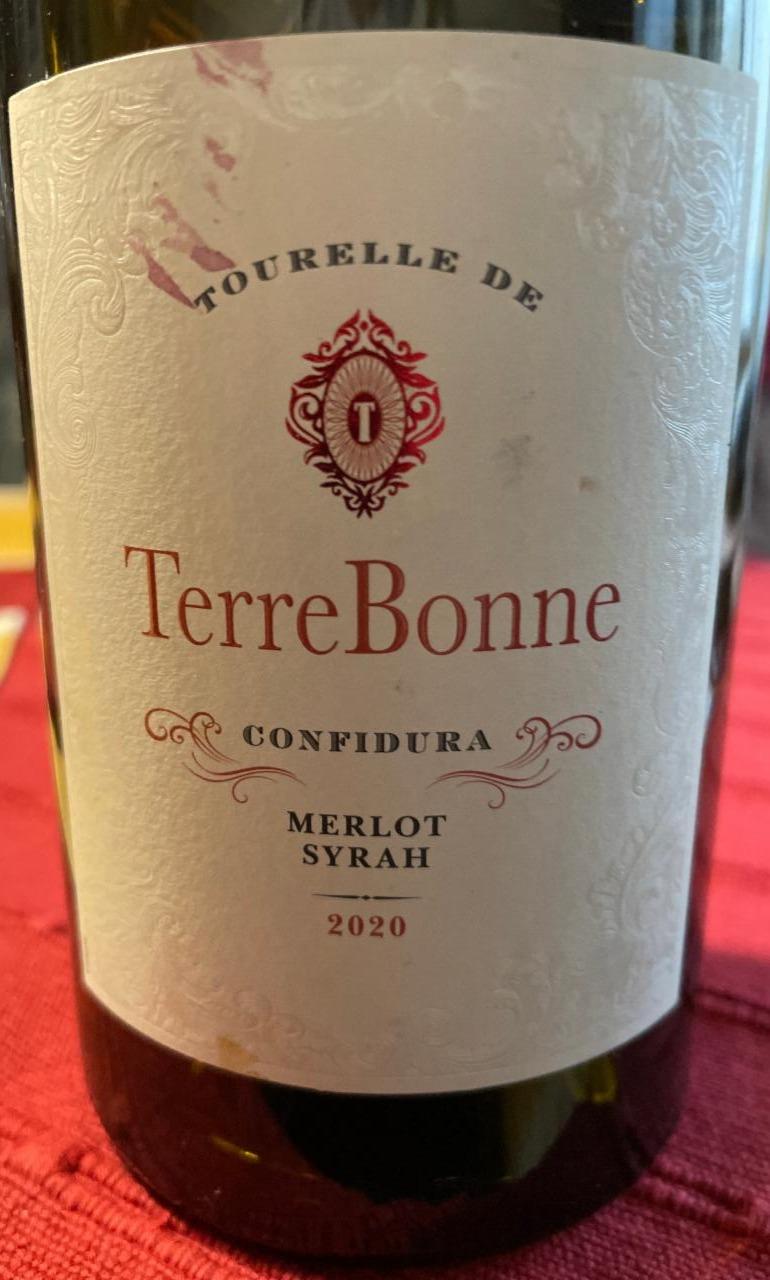 Fotografie - Tourelle de Terre Bonne Merlot Syrah 2020