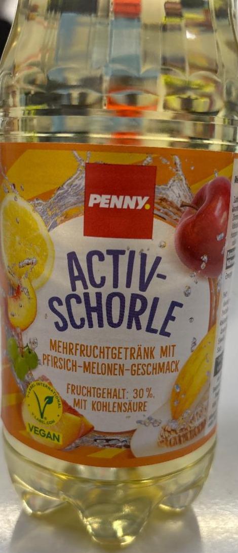 Fotografie - Activ-schorle pfirsich melonen Penny