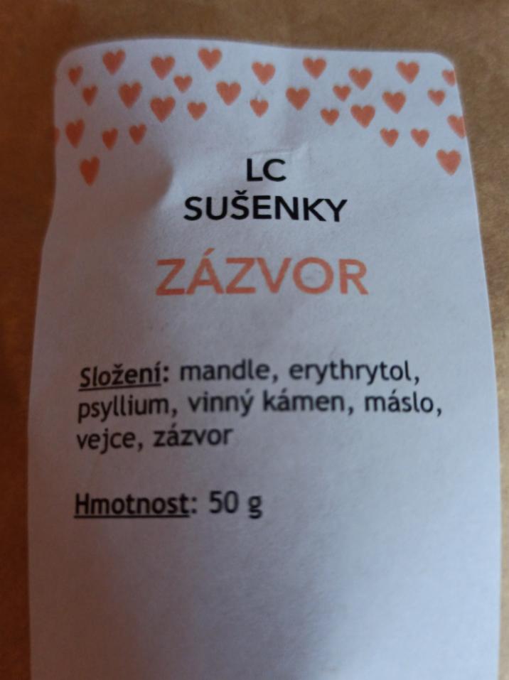 Fotografie - LC sušenky Zázvor LoweCarb