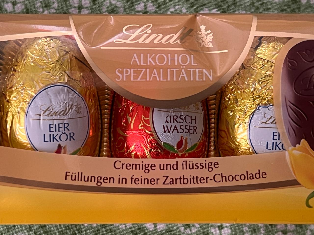 Fotografie - Lindt alkohol spezialitäten