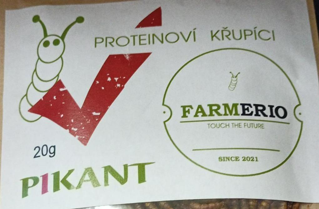 Fotografie - Proteinoví křupíci pikant Farmerio