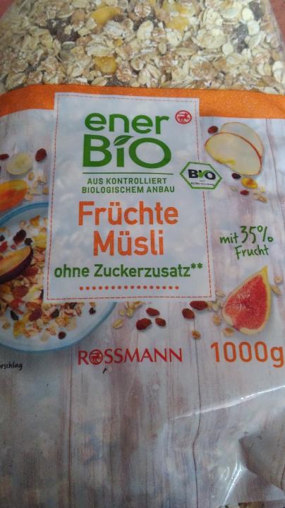 Fotografie - Früchte Müsli EnerBio