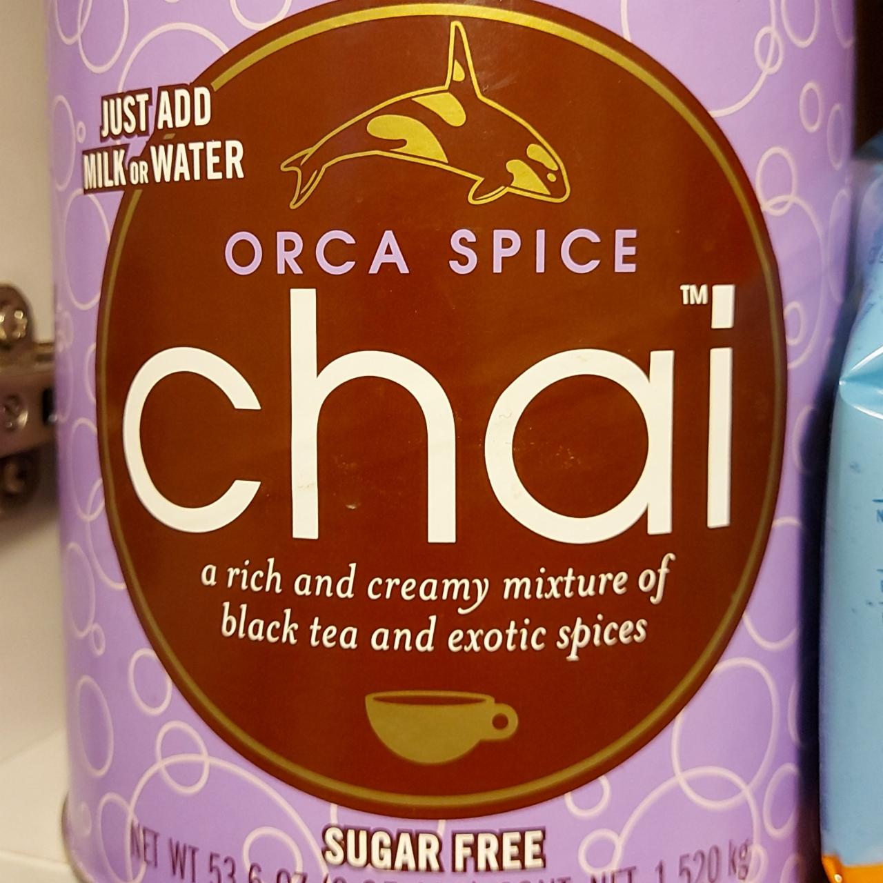 Fotografie - Orca Spice Sugarfree Chai David Rio