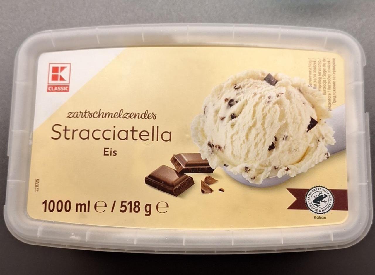 Fotografie - Zartschmelzender Stracciatella Eis K-Classic