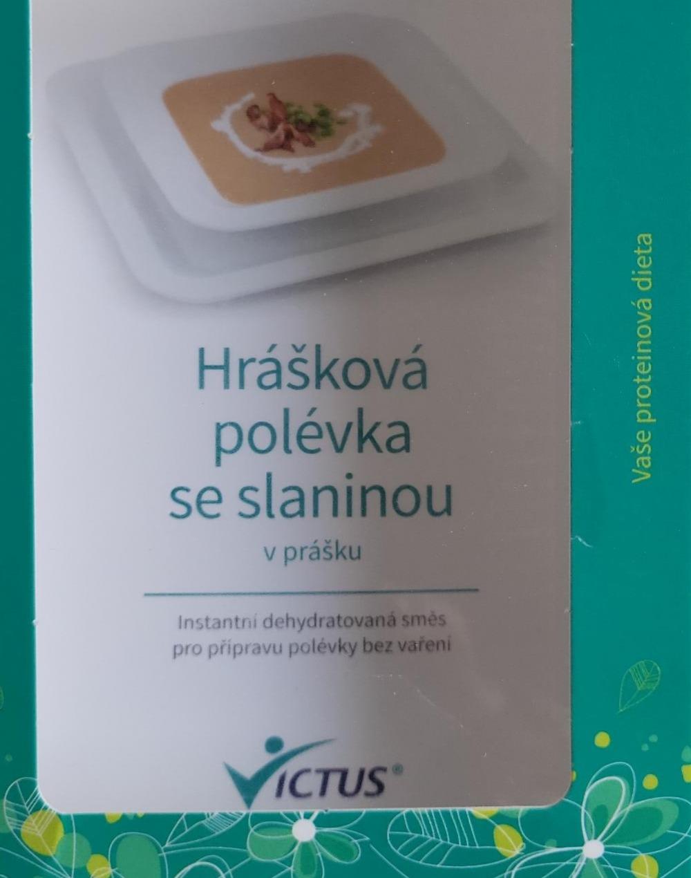 Fotografie - Hrášková polévka se slaninou Victus