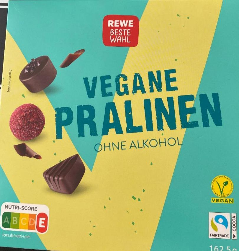 Fotografie - Vegane pralinen ohne alkohol Rewe beste wahl