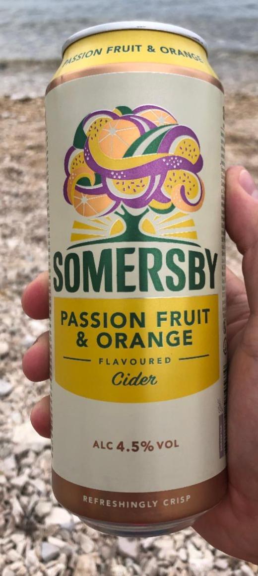 Fotografie - Passion fruit & orange cider Somersby