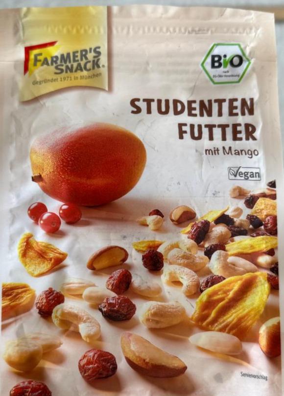 Fotografie - Bio trail mix s mangem Farmer's snack