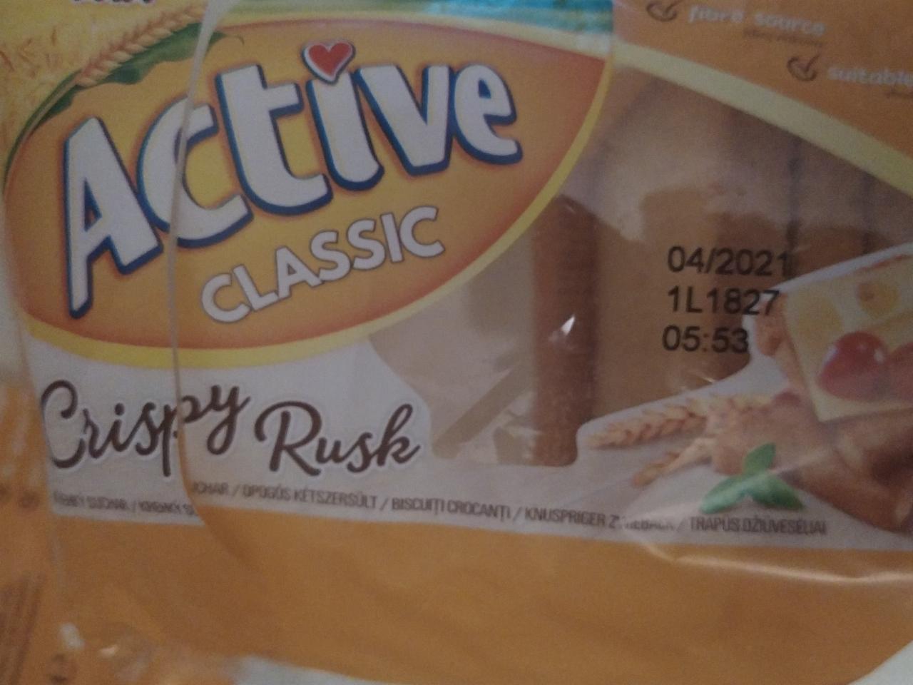 Fotografie - Crispy Rusk Active classic