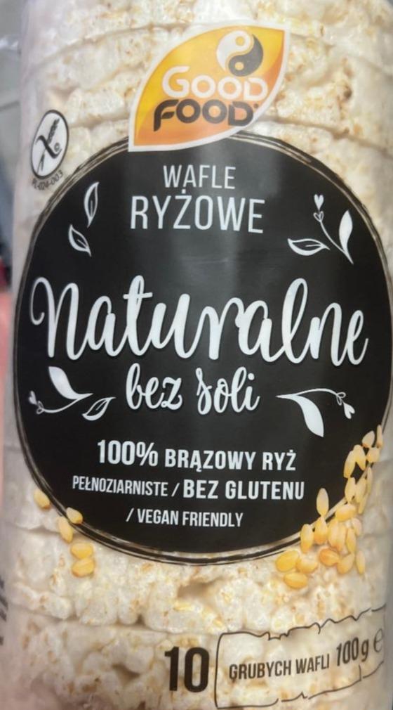 Fotografie - Wafle Ryzowe Naturalne bez soli Good Food