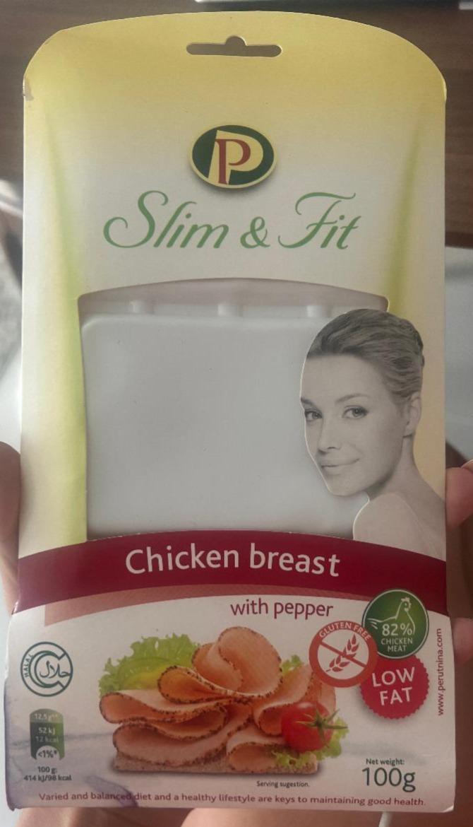 Fotografie - Slim & Fit chicken breast with pepper Perutnina