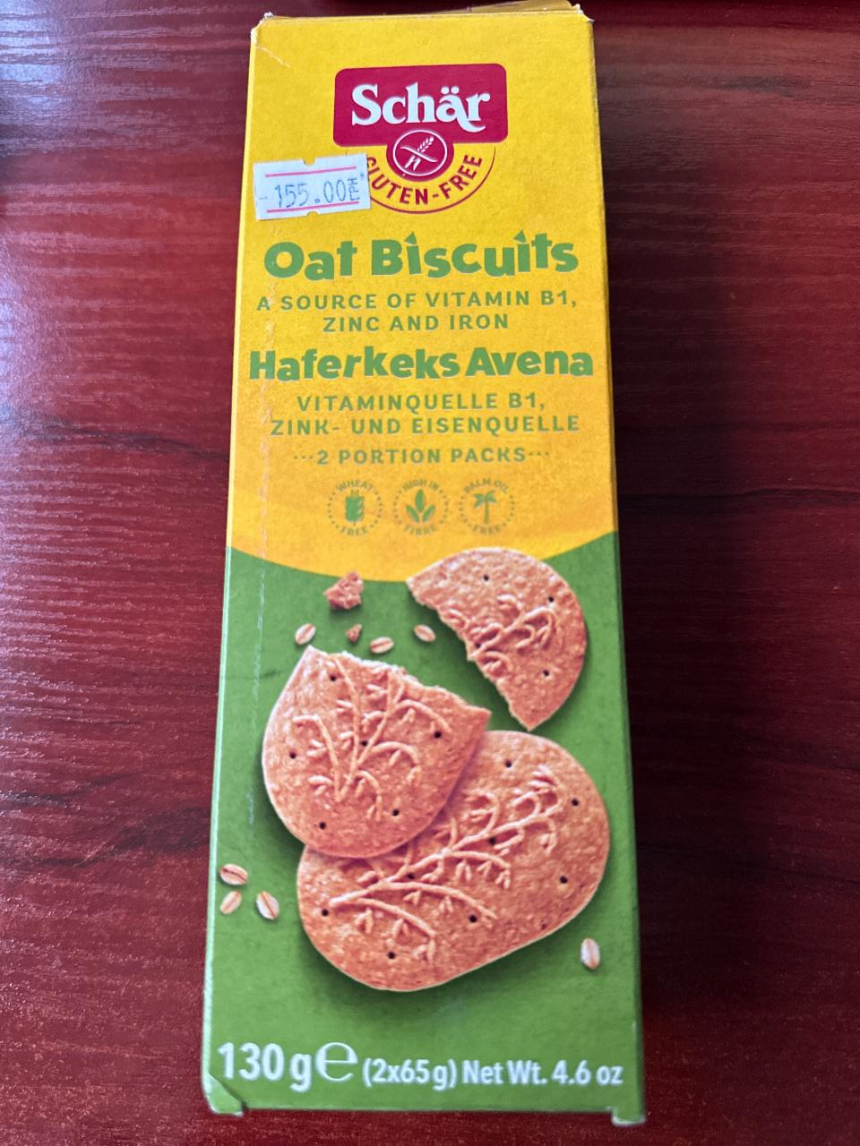 Fotografie - Avena Oat Biscuit Schär