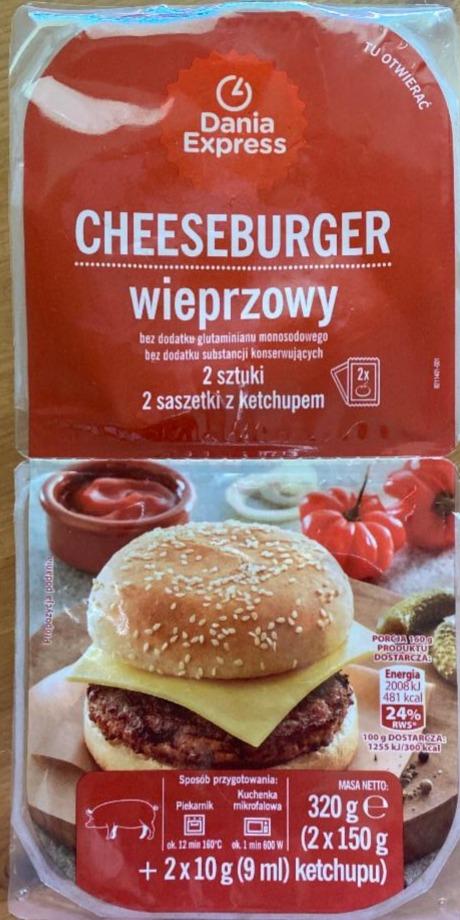 Fotografie - Cheeseburger wieprzowy Dania express