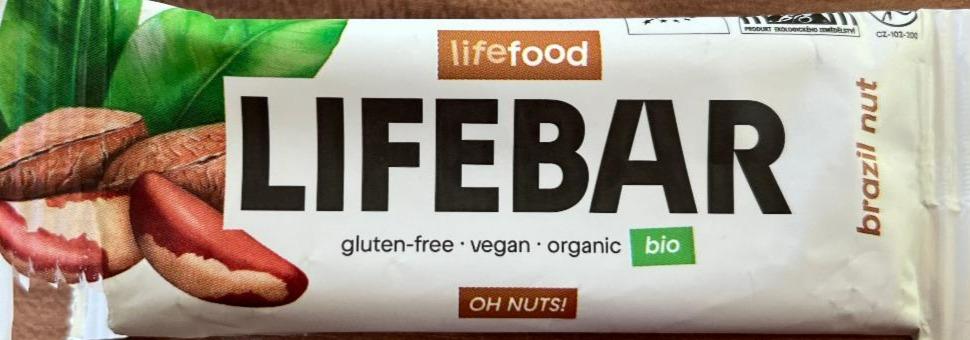 Fotografie - Lifebar Brazil nuts Lifefood