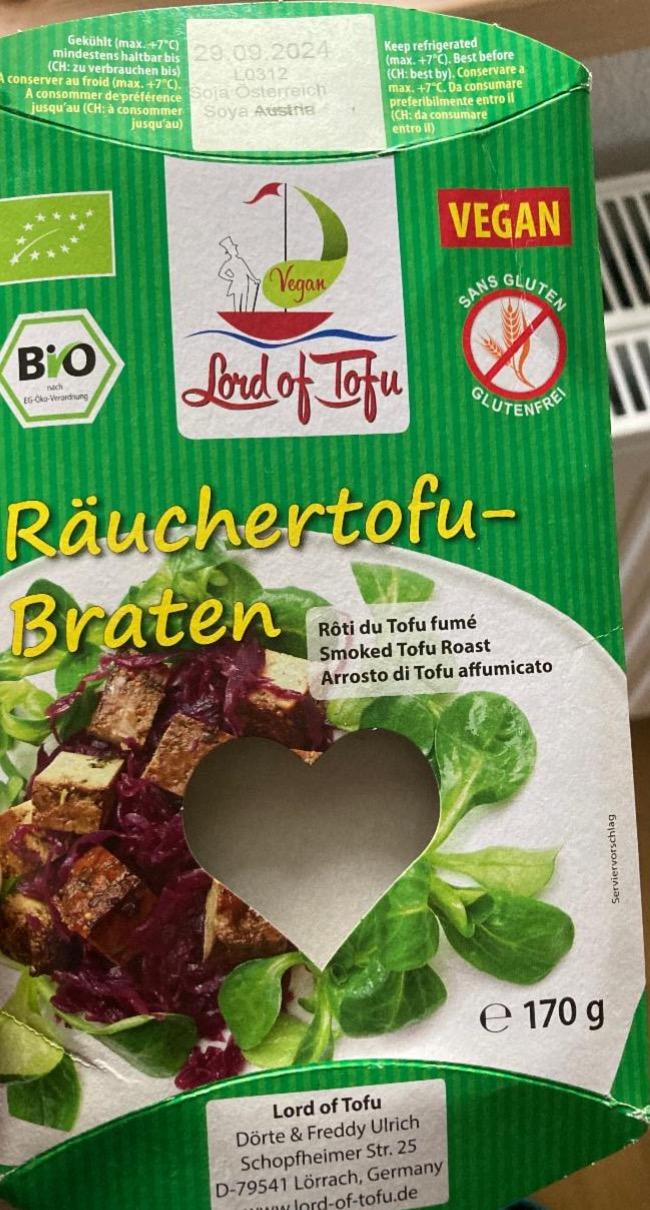 Fotografie - Räuchertofu-braten Lord of Tofu