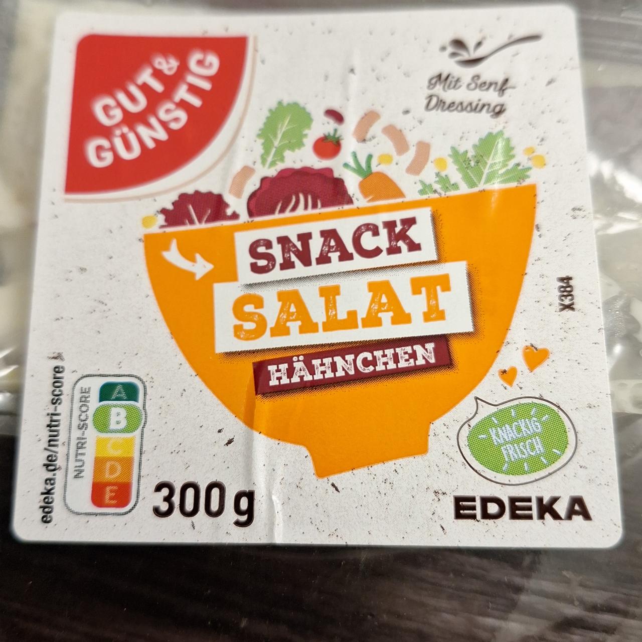 Fotografie - Snack Salat Hähnchen Gut&Günstig