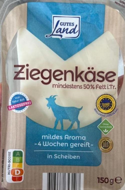 Fotografie - Ziegenkäse mindestens 50% fett Gutes Land