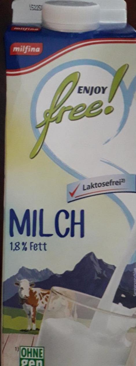 Fotografie - Milch Laktosefrei Milfina enjoy free