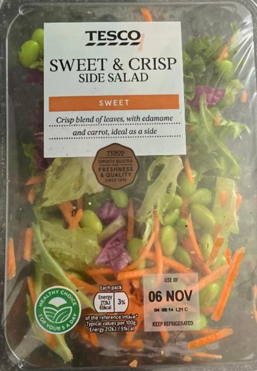 Fotografie - Sweet & crisp side salad Tesco