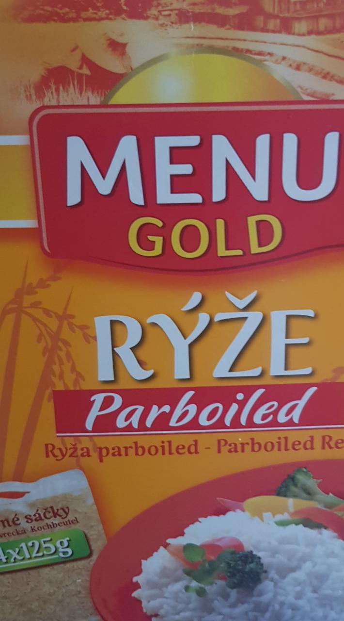 Fotografie - Rýže Parboiled varné sáčky Menu Gold