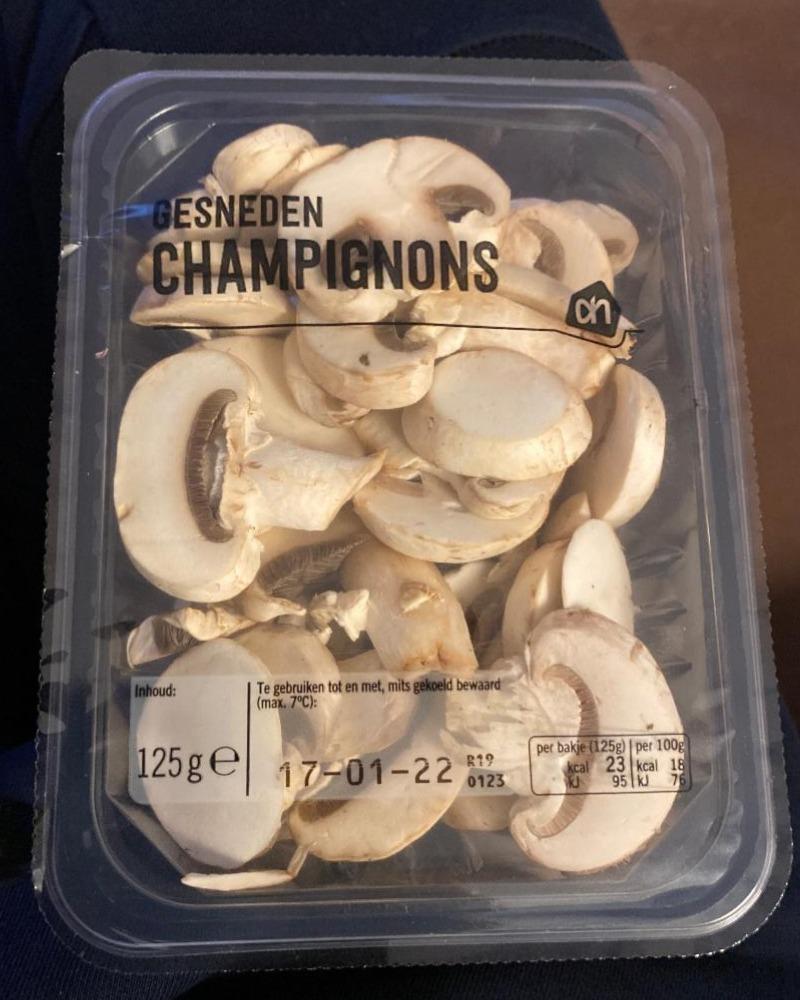 Fotografie - Gesneden champignons AH