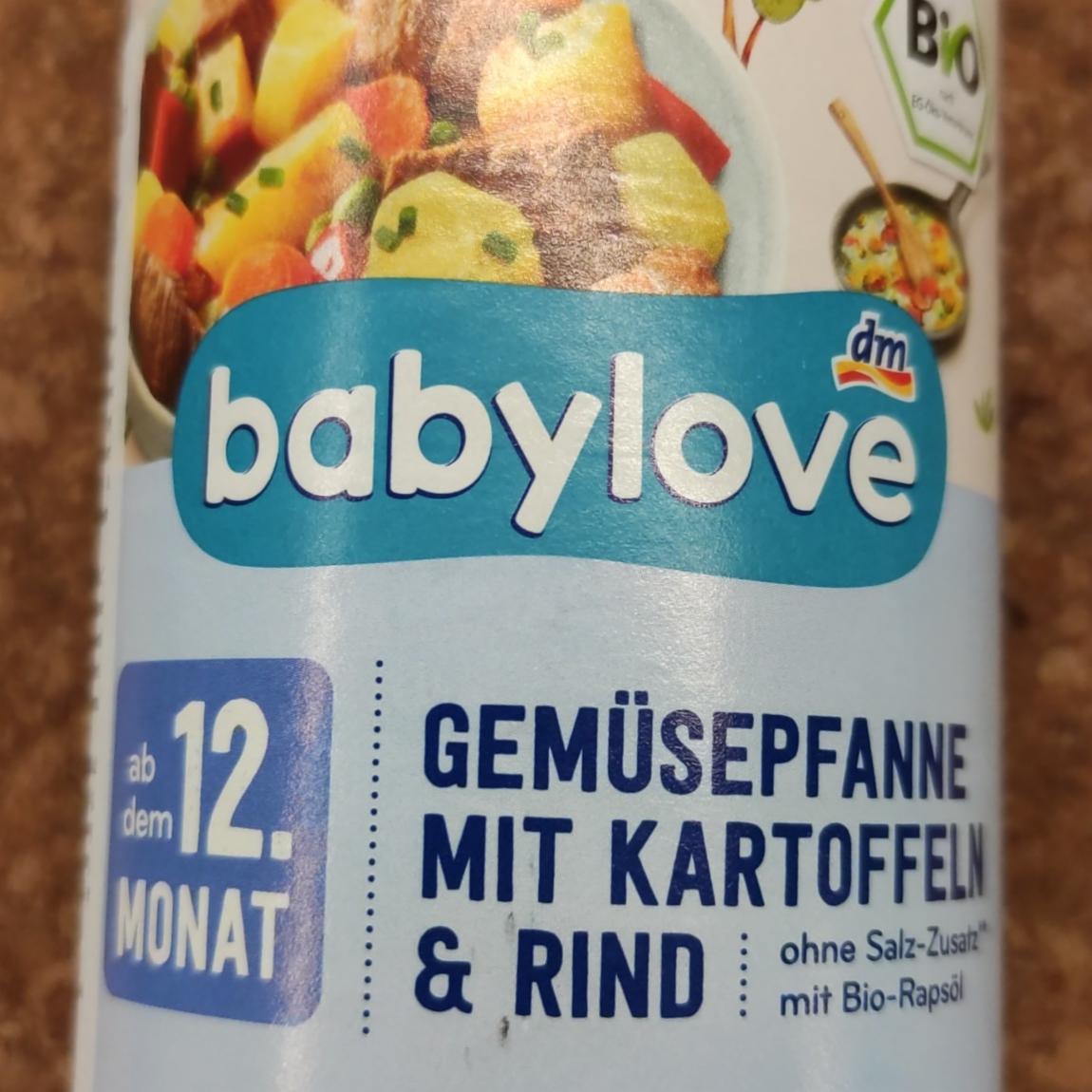 Fotografie - Gemüsepfane mit kartoffeln & rind Babylove