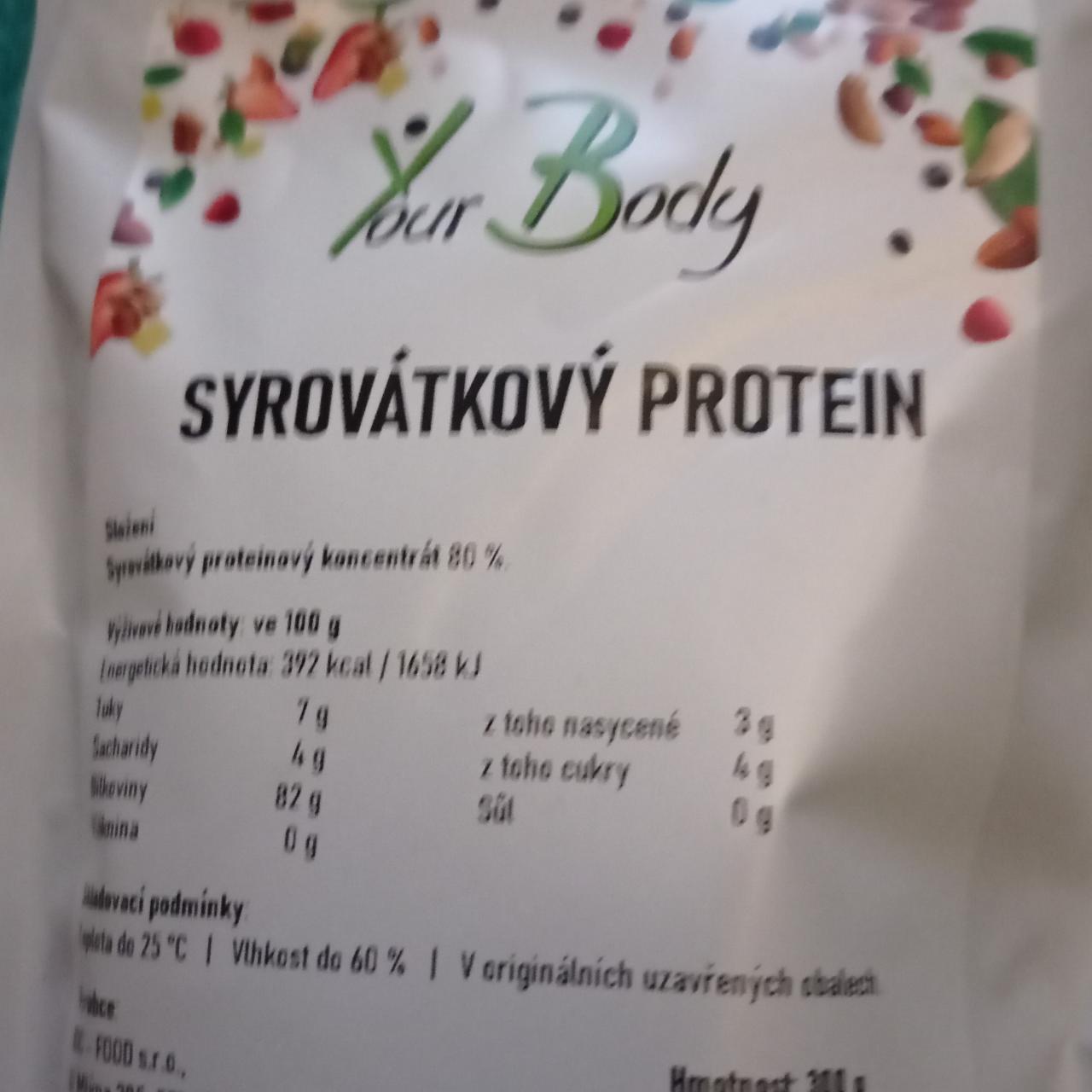 Fotografie - Syrovátkový Protein 80% YourBody