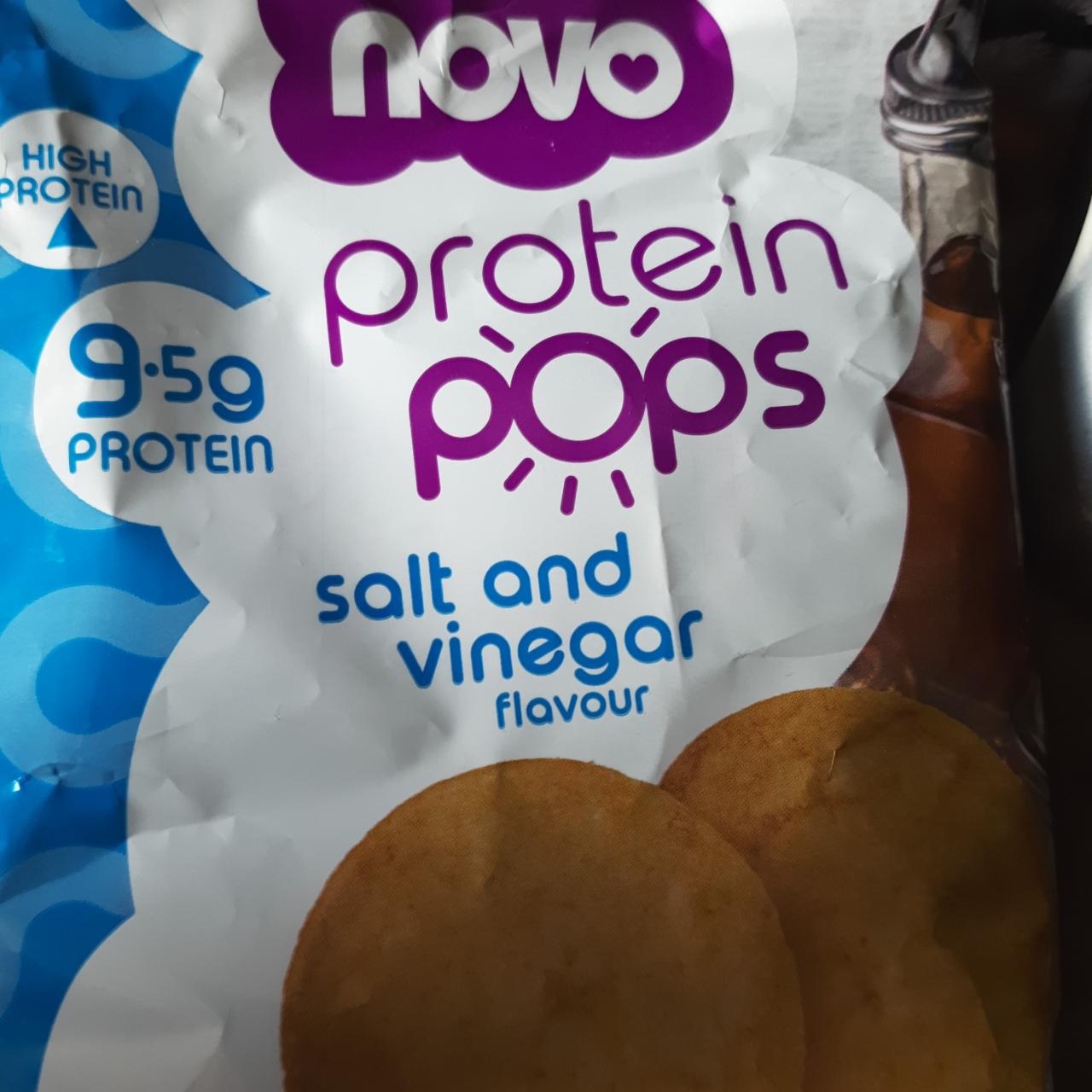 Fotografie - Protein pops salt and vinegar flavour Novo