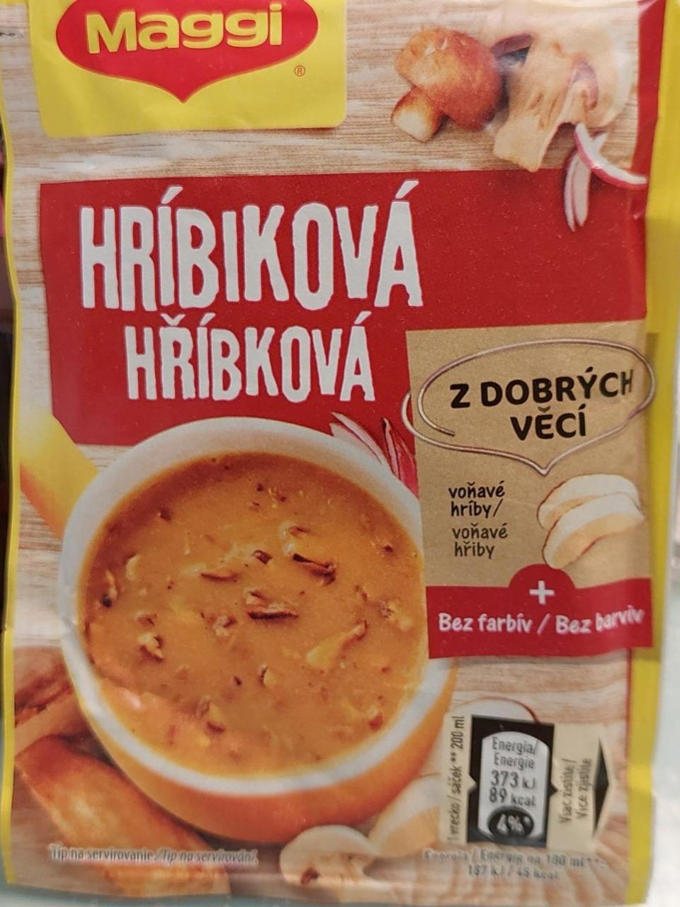 Fotografie - Hříbková instantní polévka Maggi