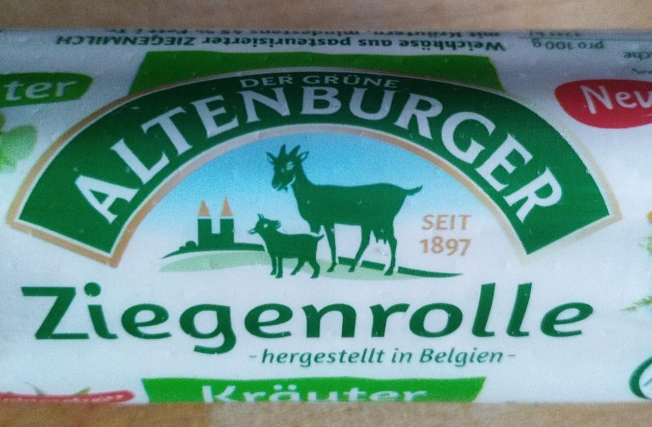 Fotografie - Ziegenrolle Kräuter Der Grüne Altenburger