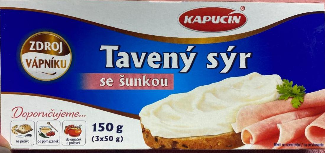 Fotografie - Tavený sýr se šunkou Kapucín