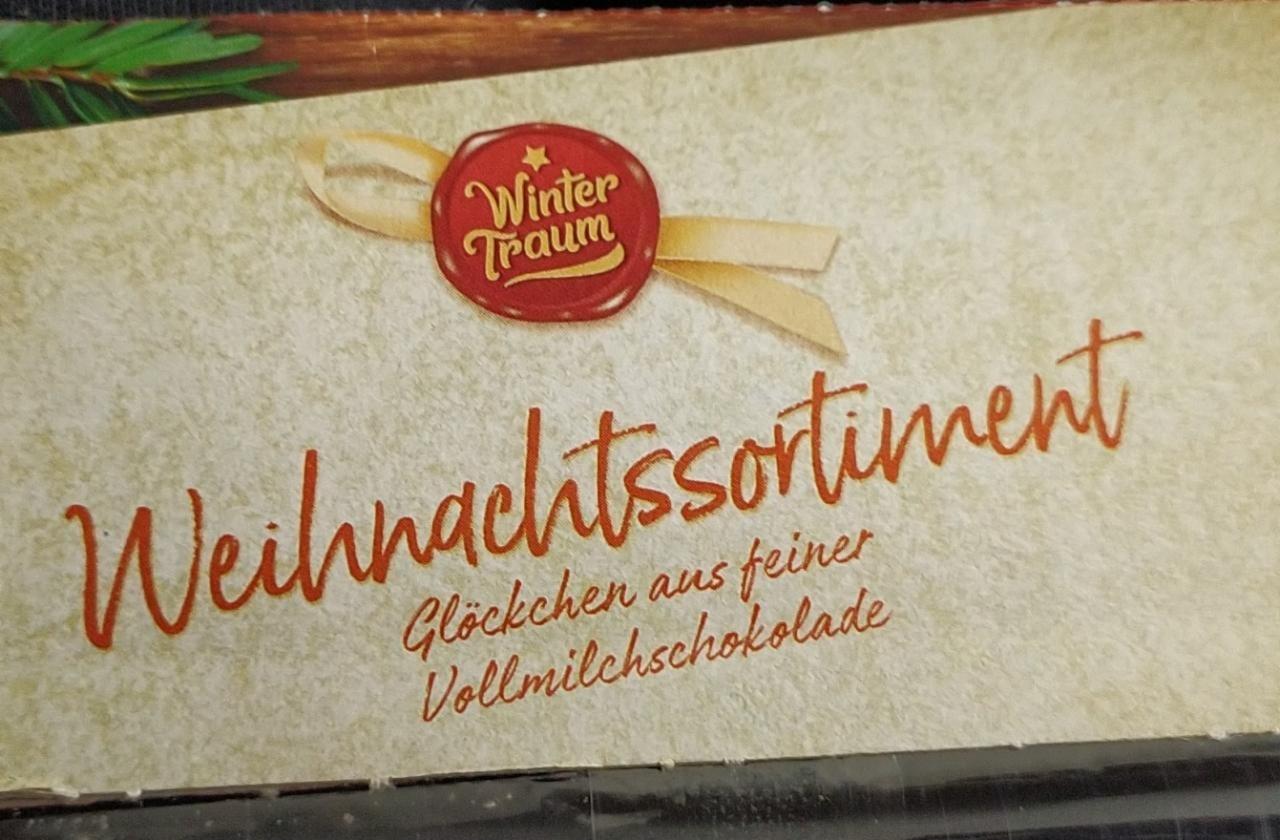 Fotografie - Weihnachtssortiment Glöckchen aus feiner Vollmilchschokolade Wintertraum