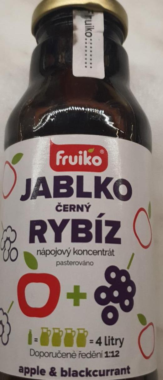 Fotografie - Jablko černý rybíz nápojový koncentrát Fruiko