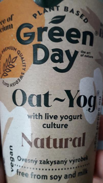 Fotografie - Oat yog natural Green Day