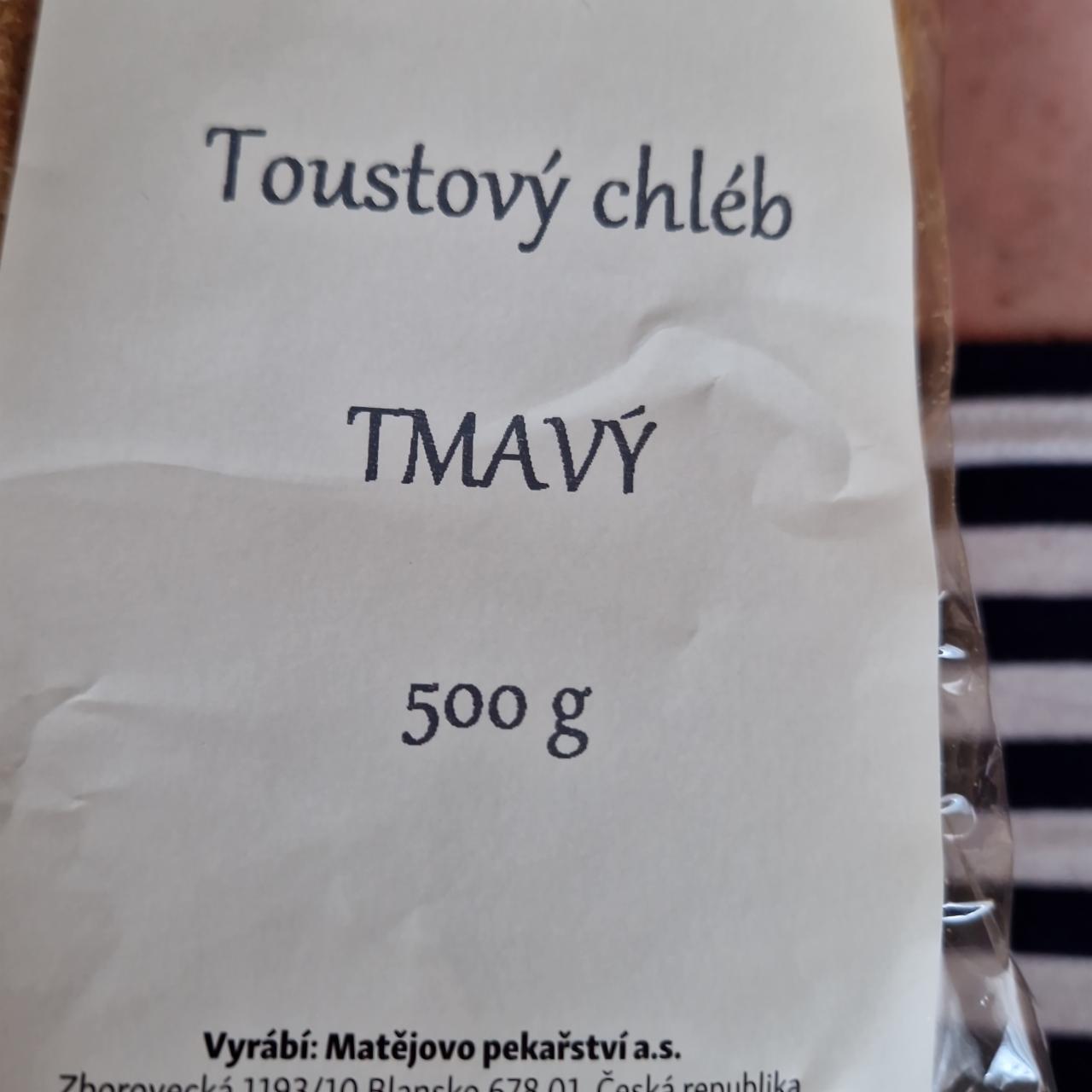 Fotografie - Toustový chléb tmavý Matějovo pekařství