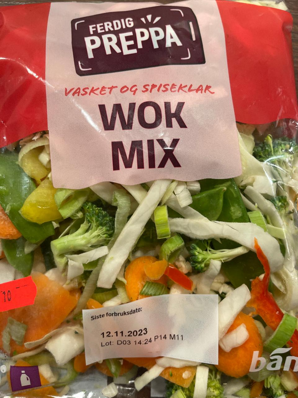 Fotografie - Wok Mix «Ferdig Preppa»