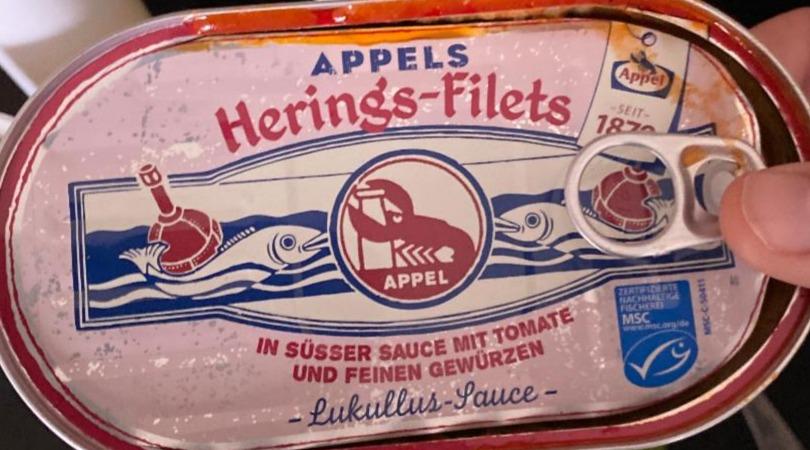 Fotografie - Herings-Filets Appel