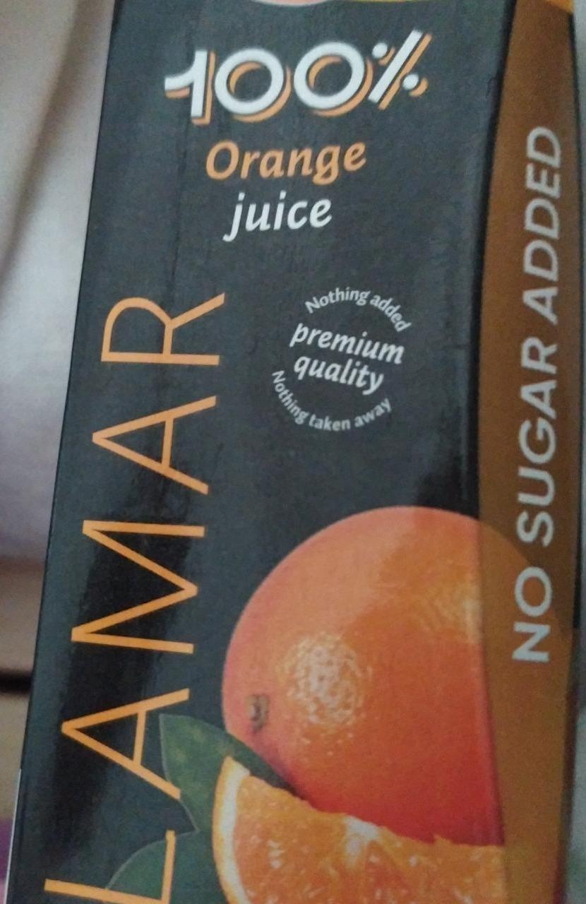 Fotografie - 100% Orange juice Lamar