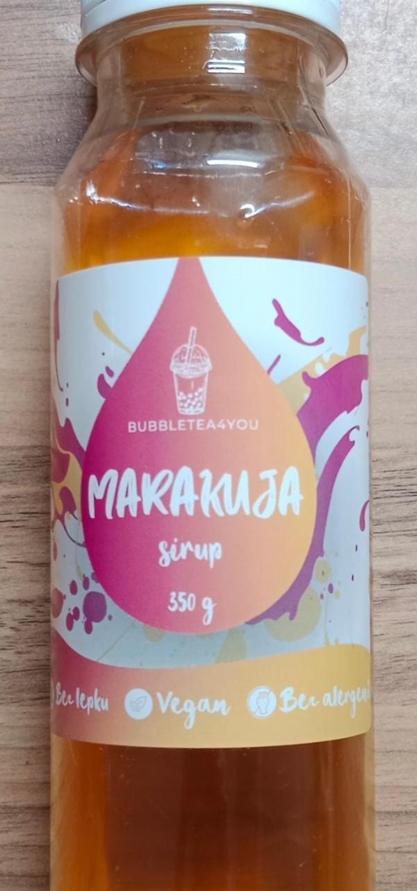 Fotografie - Marakuja sirup Bubbletea4you