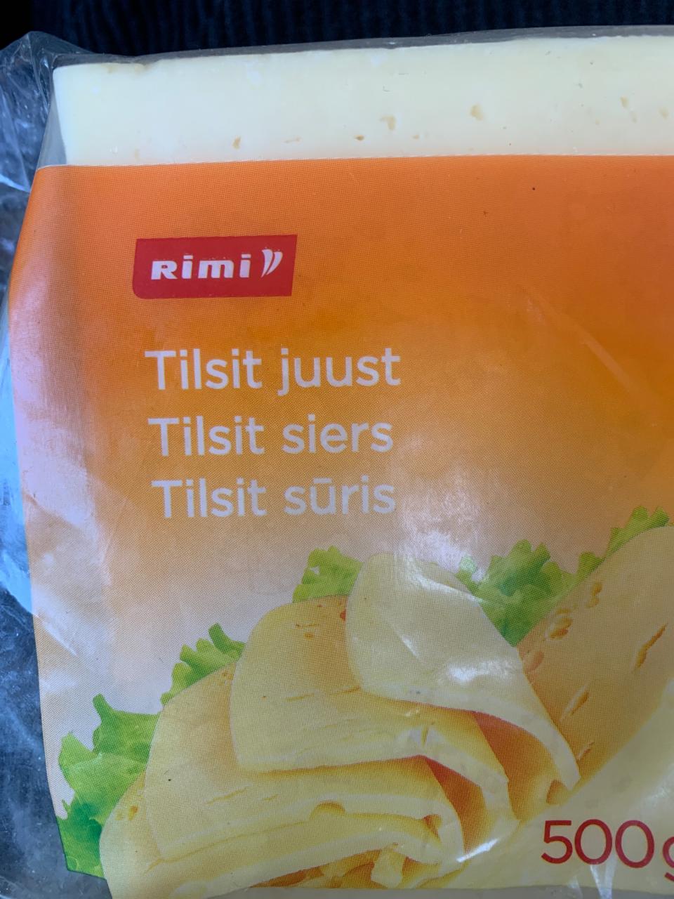 Fotografie - Tilsit juust Rimi