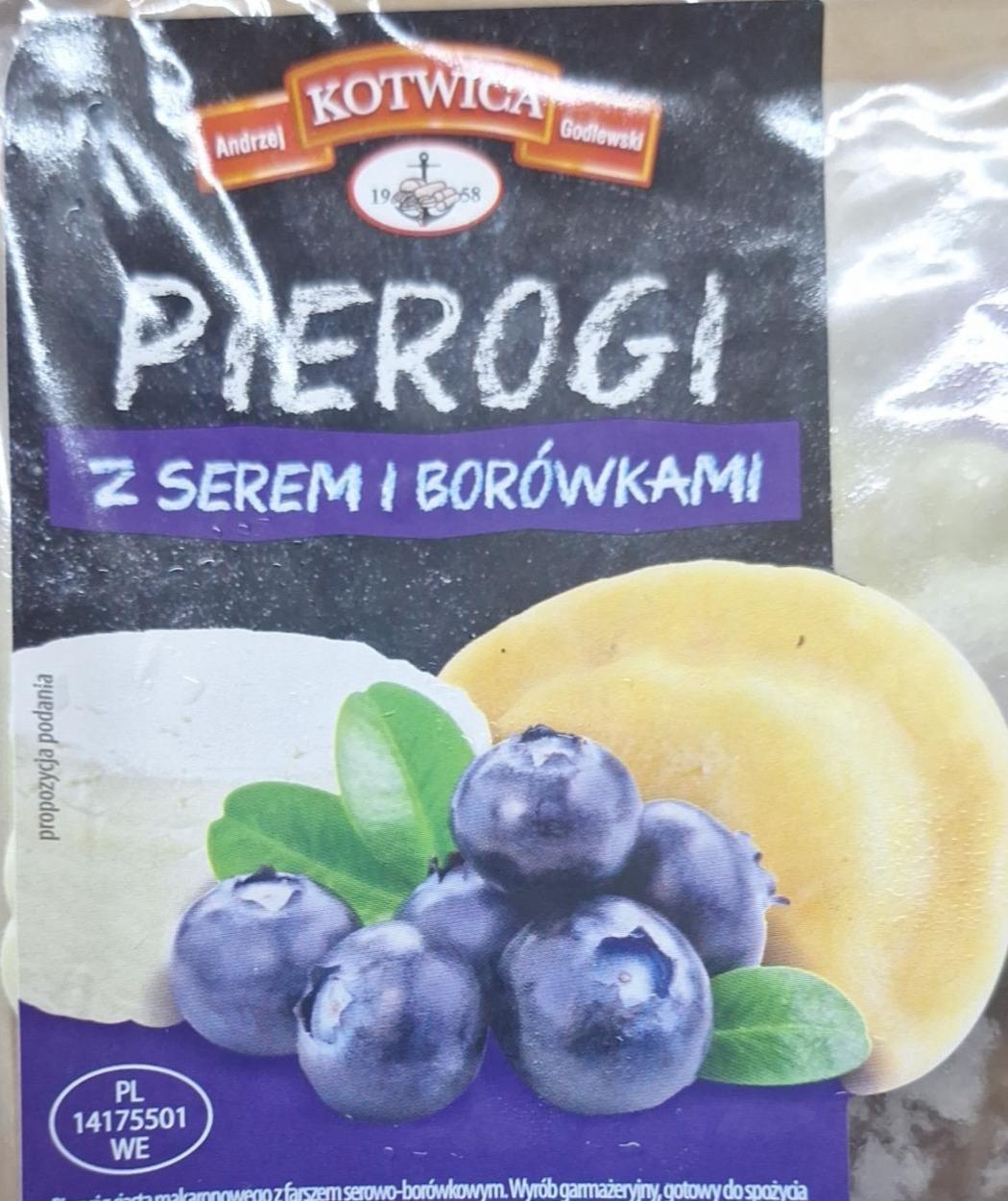 Fotografie - Pierogi z serem i borówkami Kotwica