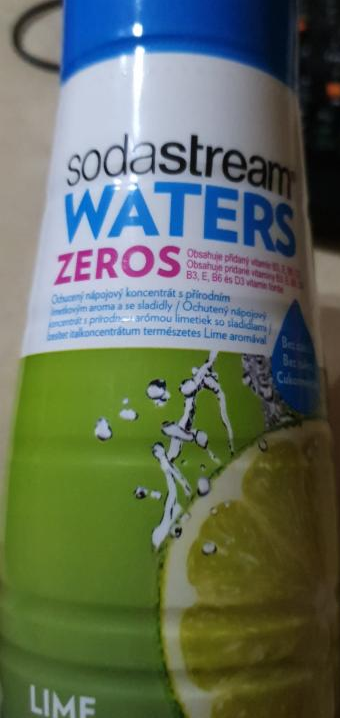 Fotografie - Waters Zeros Lime Sodastream