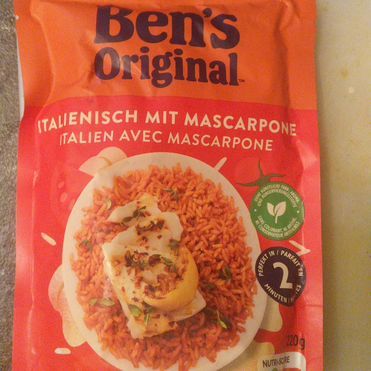 Fotografie - Ben's original italienisch mit mascarpone