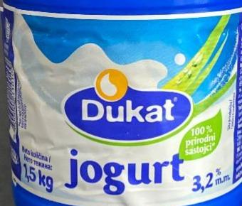 Fotografie - Jogurt 3,2% Dukat