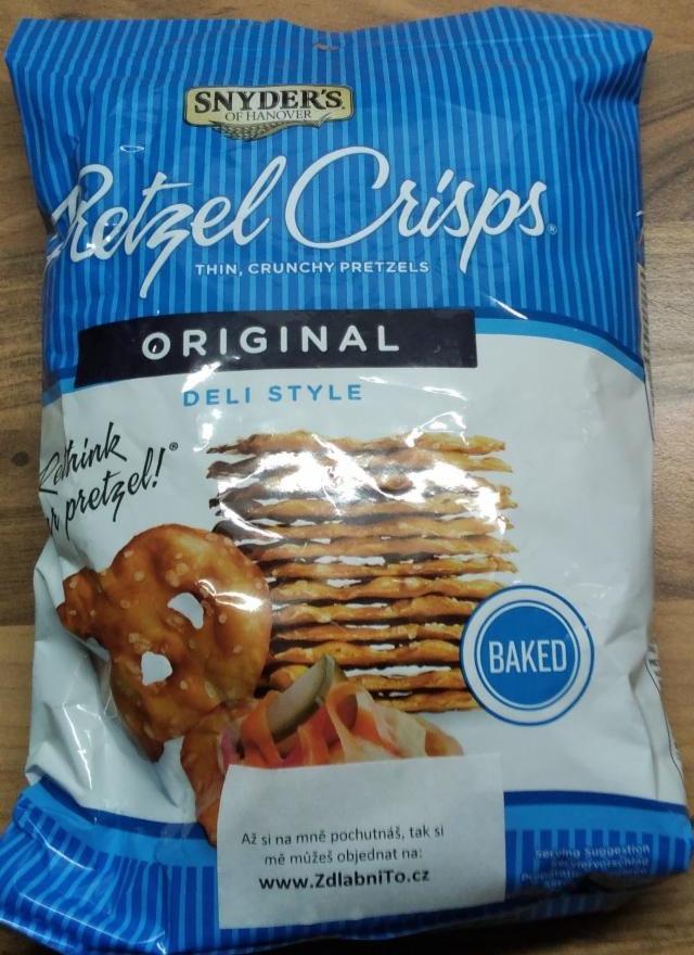 Fotografie - Original Pretzel Crisps Baked Snyder's