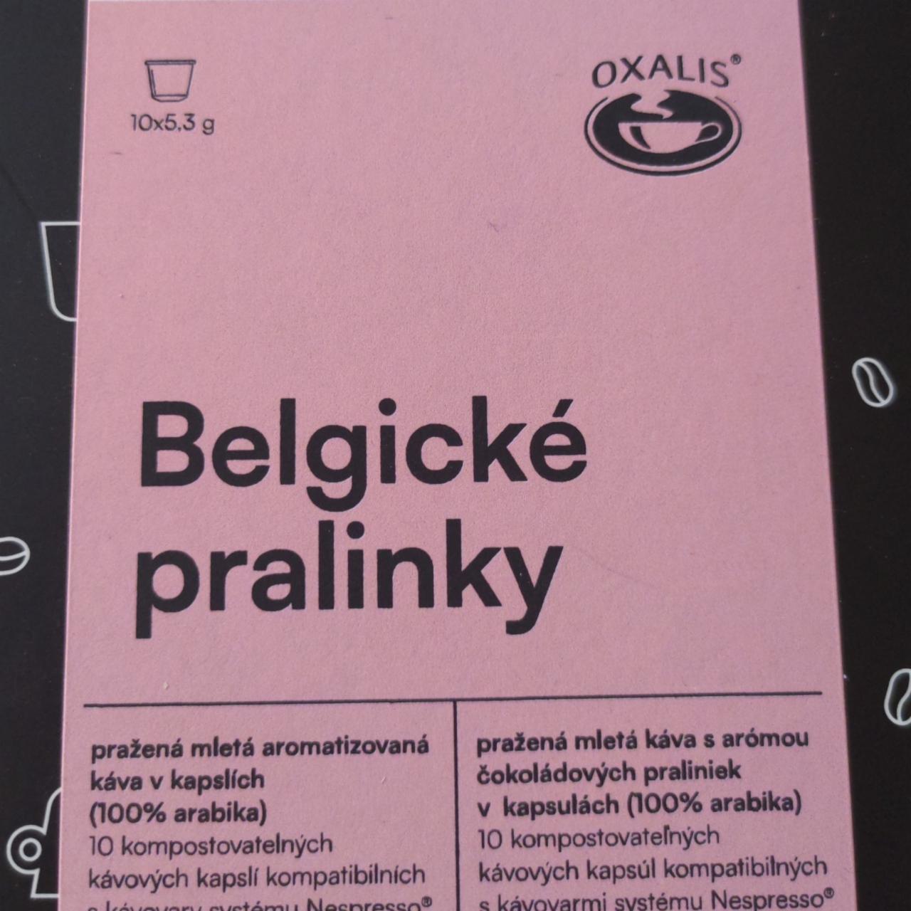 Fotografie - Pražená mletá káva aromatizovaná Belgické pralinky Oxalis