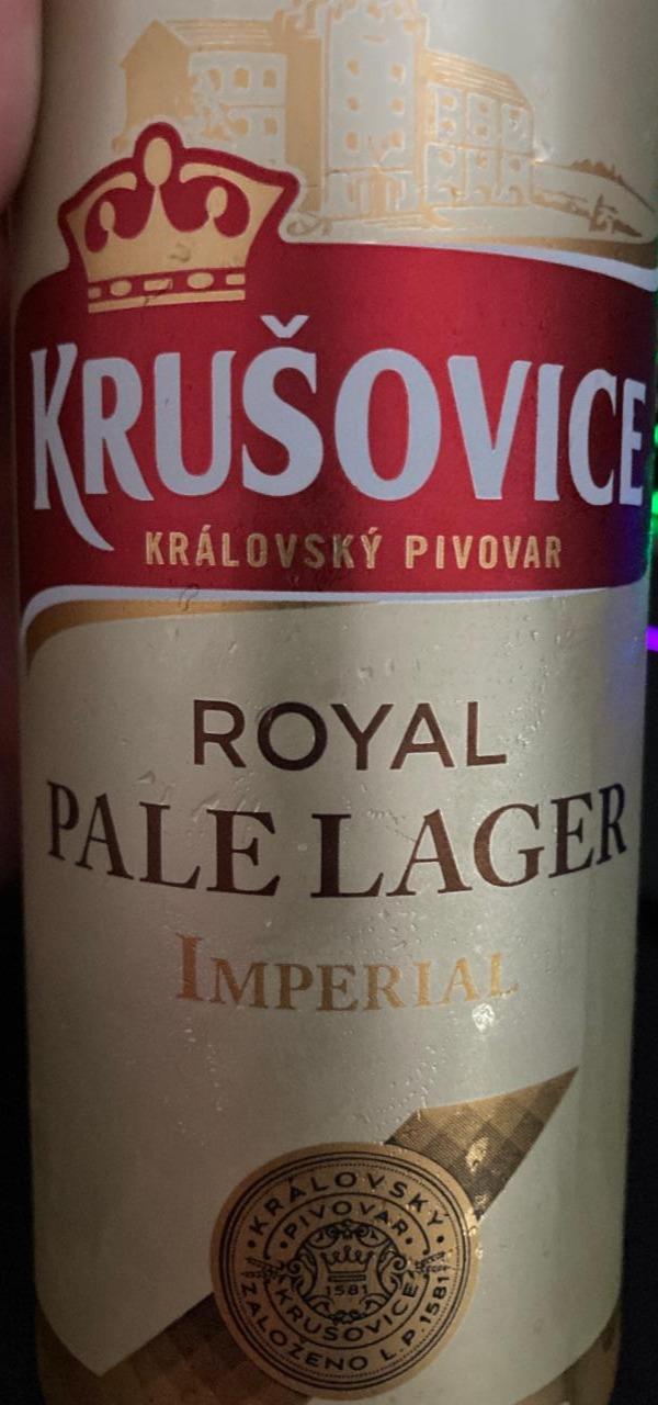 Fotografie - Krušovice Royal Pale Lager Imperial